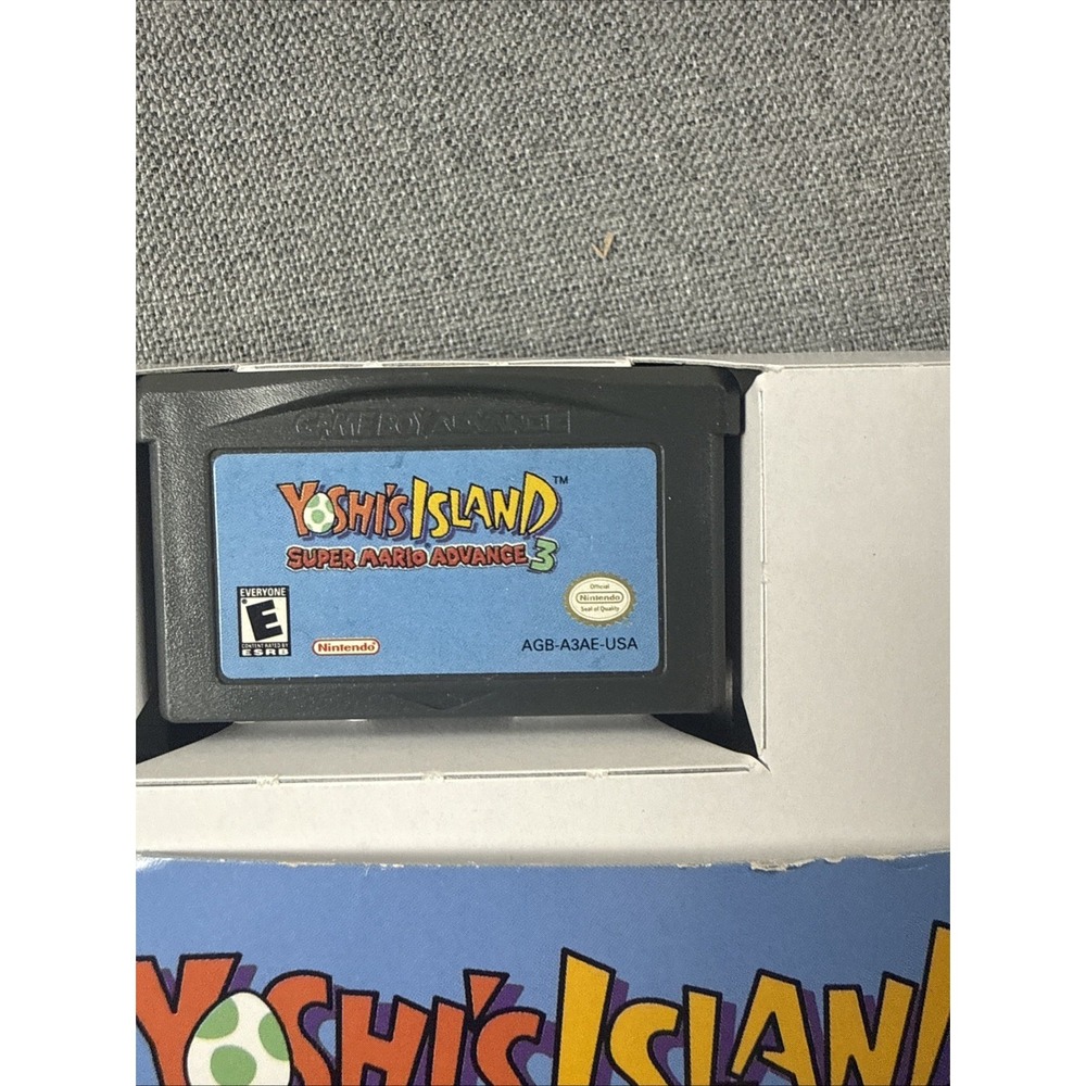 Yoshi's Island Super Mario Advance 3 Gameboy Advance - CIB, Tested! - Minty Box - Picture 3 of 6